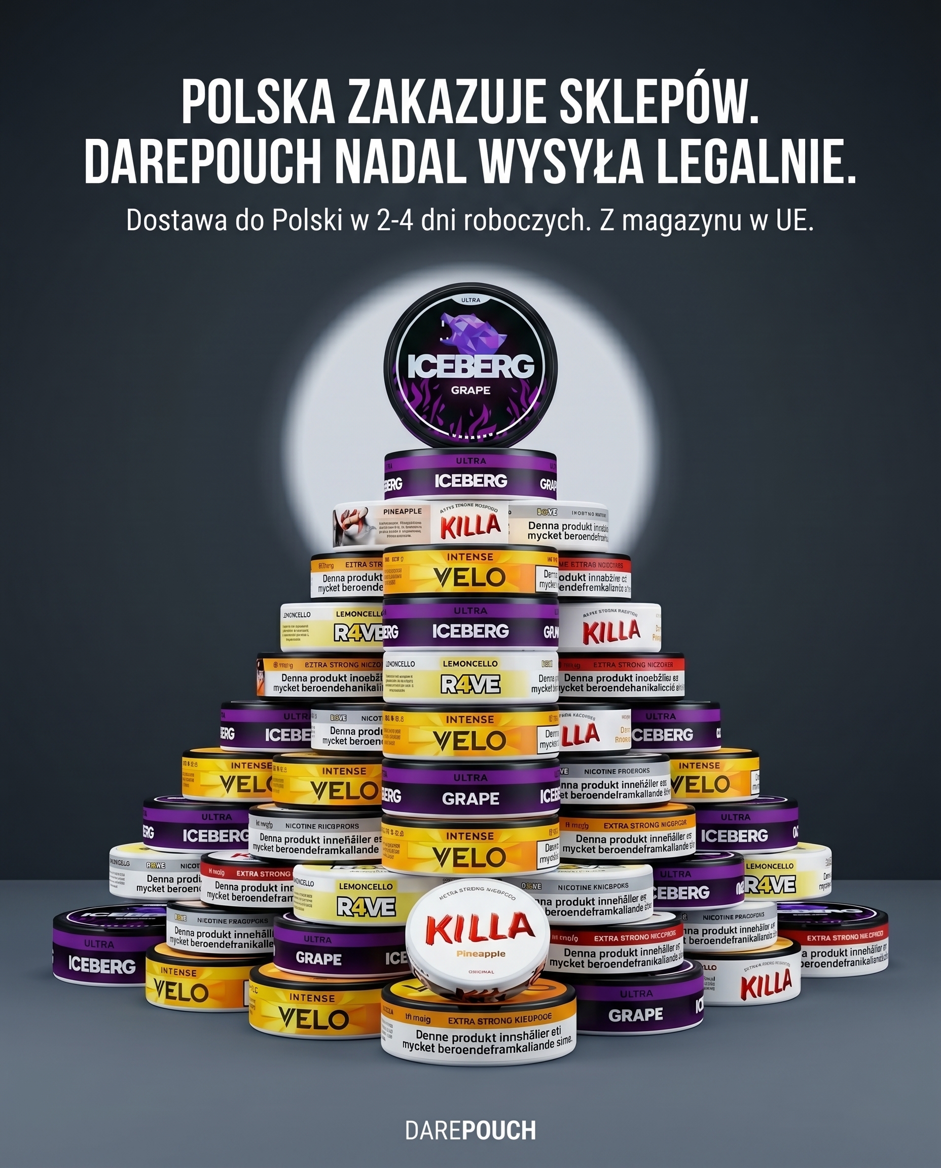 DarePouch abundance pyramid