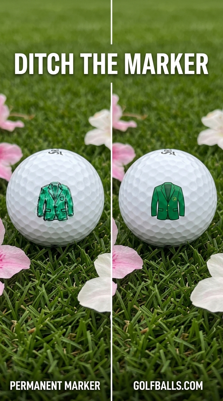 Golfballs green jacket
